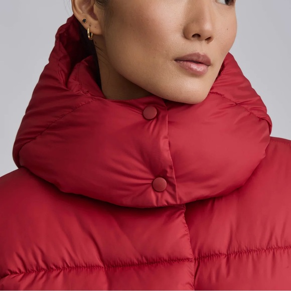 NVLT Cire Wonder Puffer in Scarlett Red Size Large NWT - Picture 6 of 15